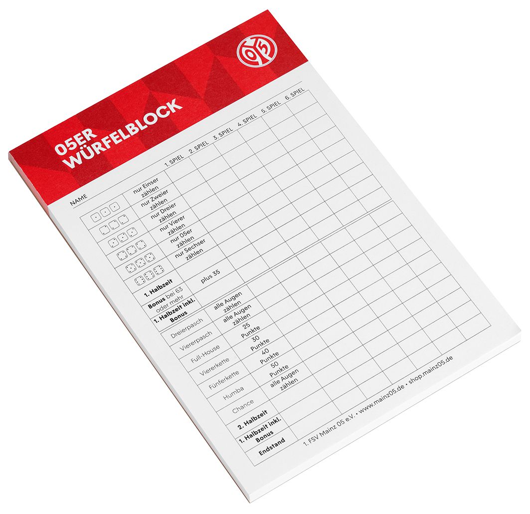 Würfelblock Mainz 05