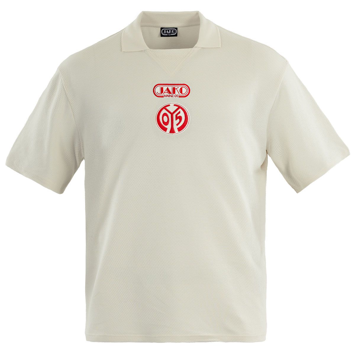 Polo Wardrobe Pro F.C. Beige-Rot 25/26 Herren