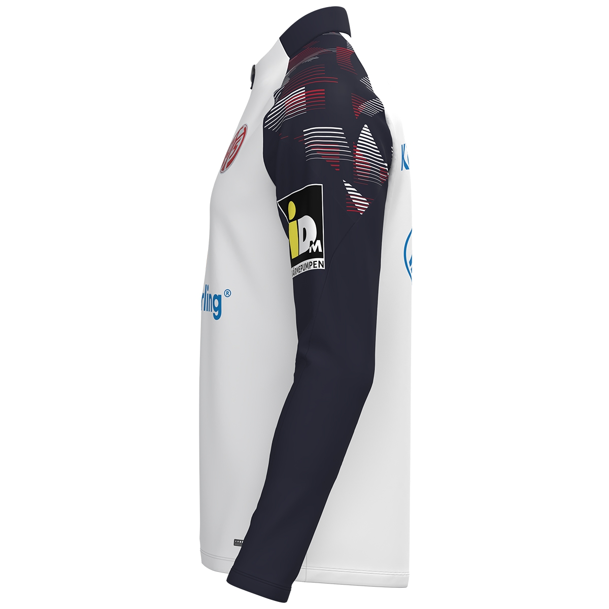 Zip Trainingssweat 26/27 Kinder mit Sponsoren