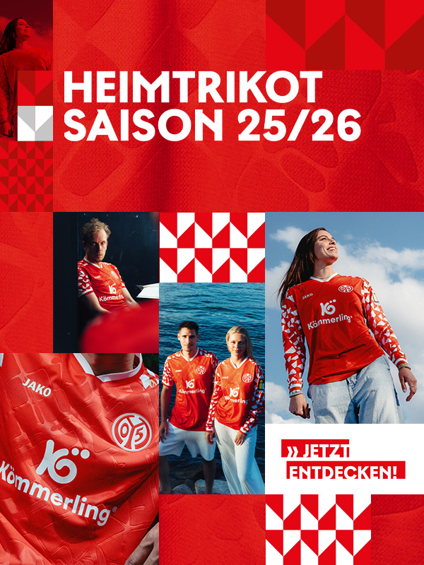Heimtrikot Saison 25/26 - Jetzt entdecken