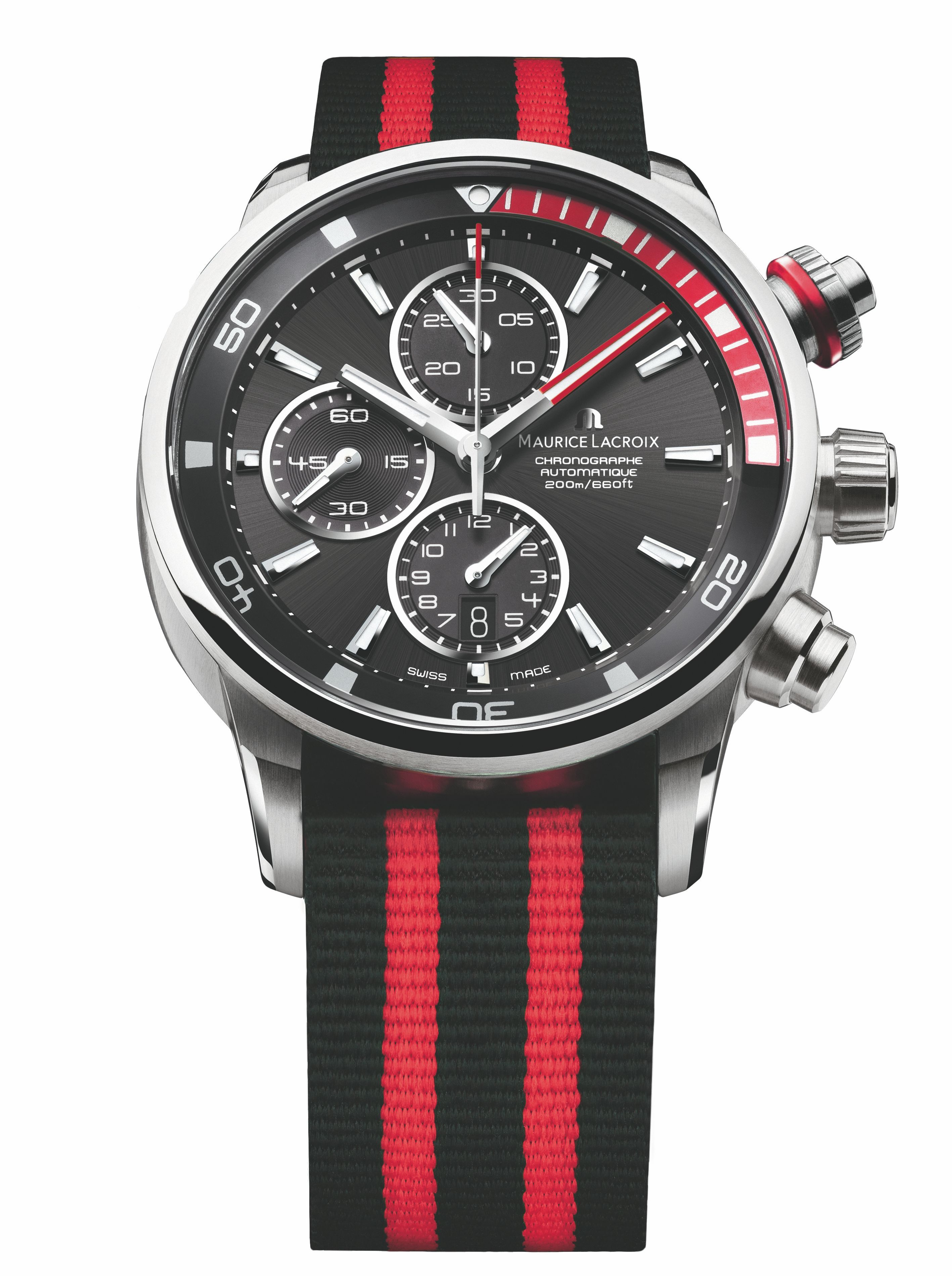 Maurice Lacroix Uhr Pontos S Mainz 05 Edition